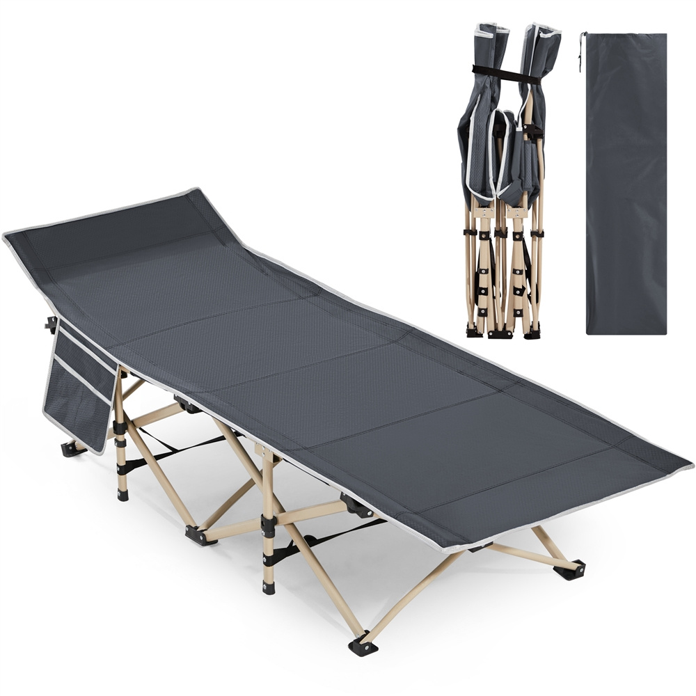 TEMU Costoffs Guest Bed Field Bed Field Bed Camping Travel Bed Foldable With Transport Bag For Garden Outdoor And Indoor Use