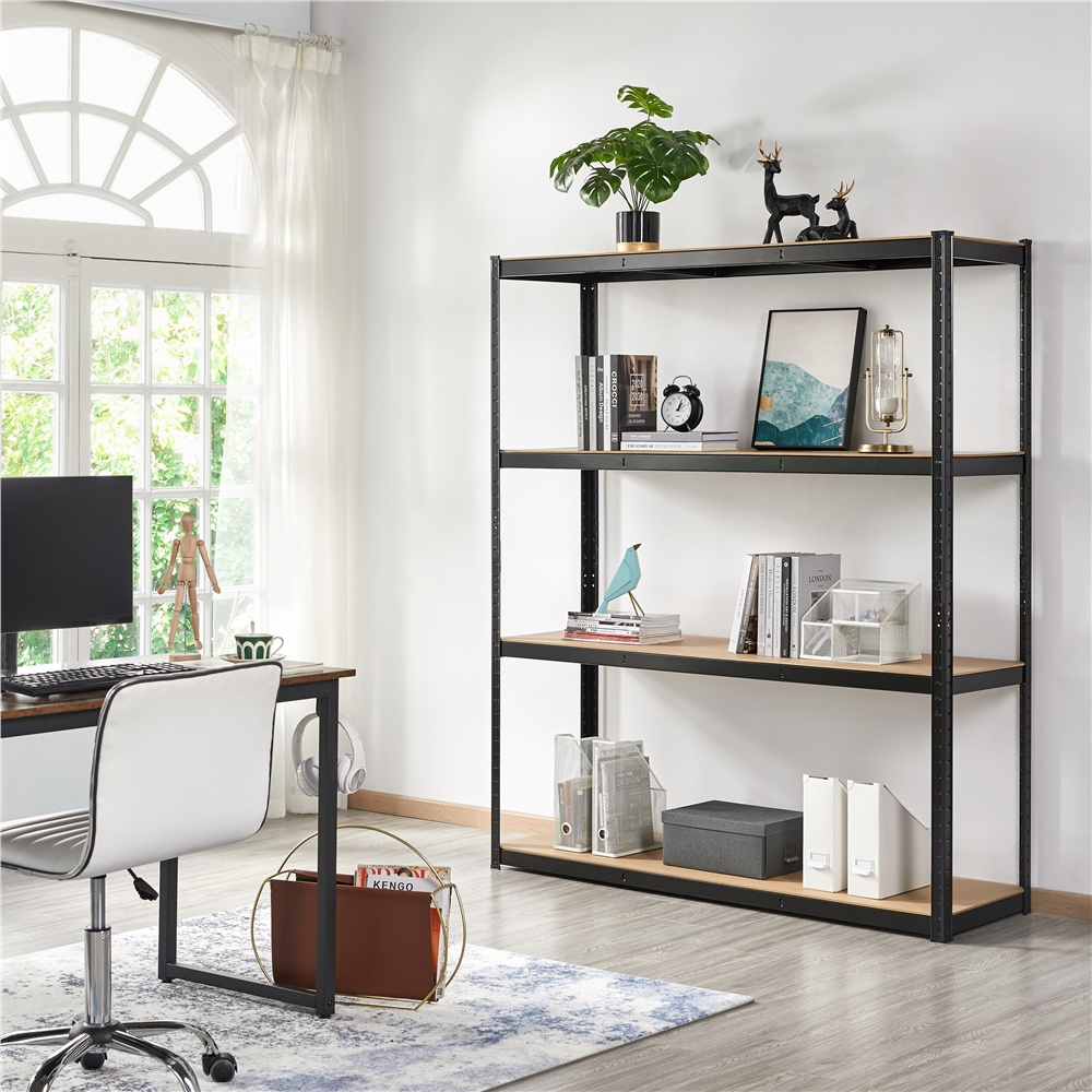 Image of Costoffs Heavy-duty Freestanding Storage Shelf, Metal Shelving Unit, Garage With 4 Shelves For Garage, Workshop, Kitchen, Living Room