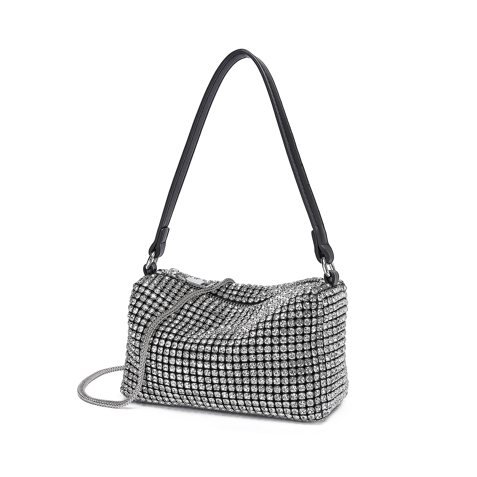 Image of Miss Lulu Glitter 's Clutch Handbag Shiny Evening Bag Shoulder Bag With Removable Chain For Wedding Party Leisure Date Evening Party Small