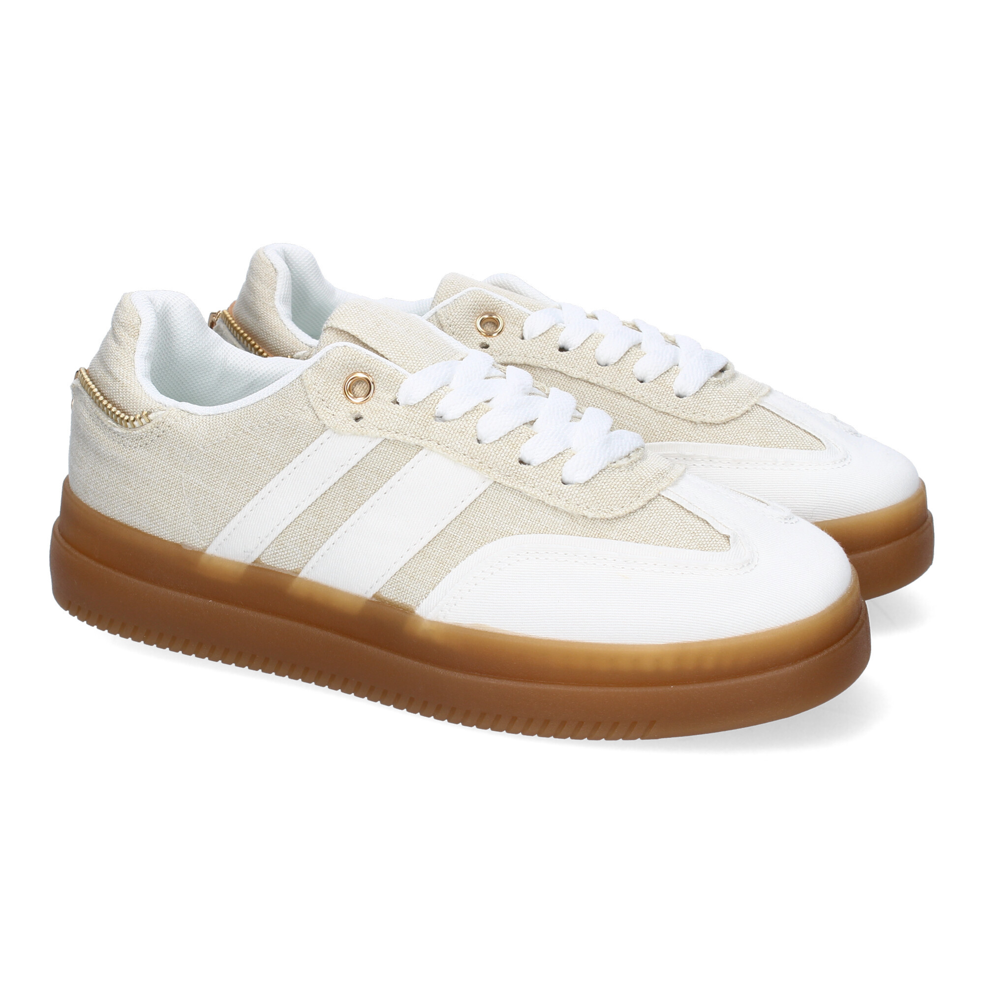 Image of Women's Casual Shoes, Comfortable And Elegant, , Wear With Zipper Decoration And Zipper Closure.