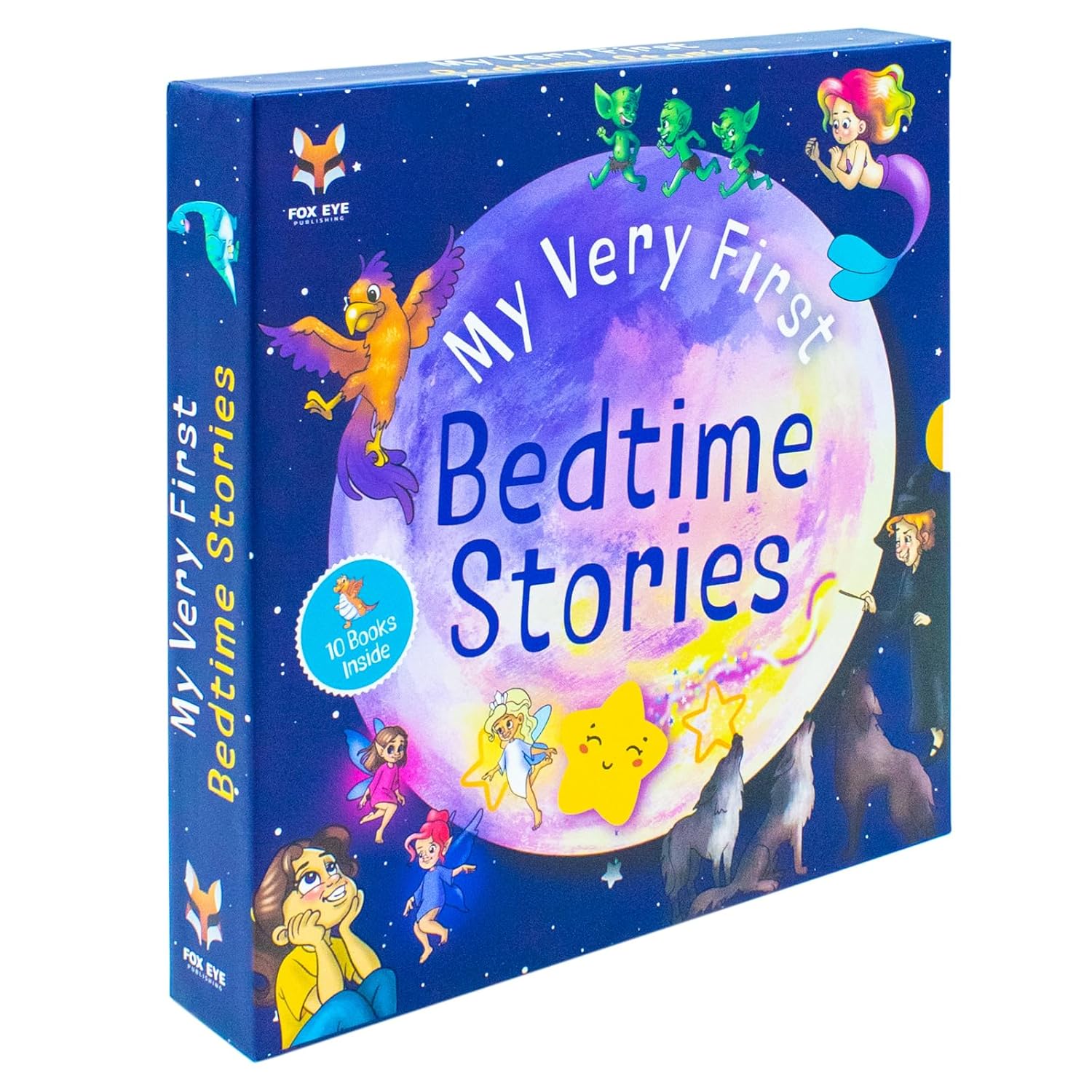 TEMU My Very First Bedtime Stories 10 Books Collection (missing Mermaid, Playful Phoenix, Shy Unicorn, Watchful , Fabulous Fairy, Deucate Dinosaur,