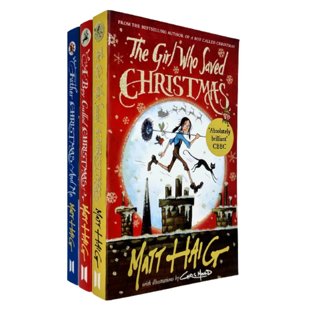 TEMU Matt Haig Christmas Series 3 Books Collection Set (the Girl Who Saved Christmas, A Boy Called Christmas, Father Christmas And Me)