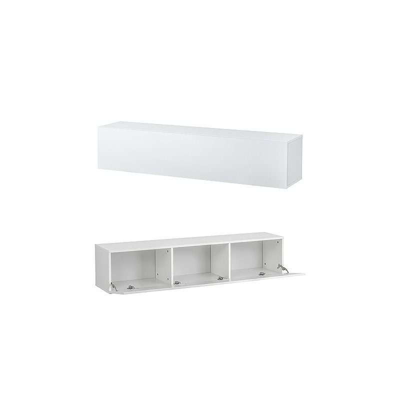 Baroni Home Mobile For Tv, Cable Passage Hole In Mdf, Tv Stand For Bedroom, Living Room, Kitchen