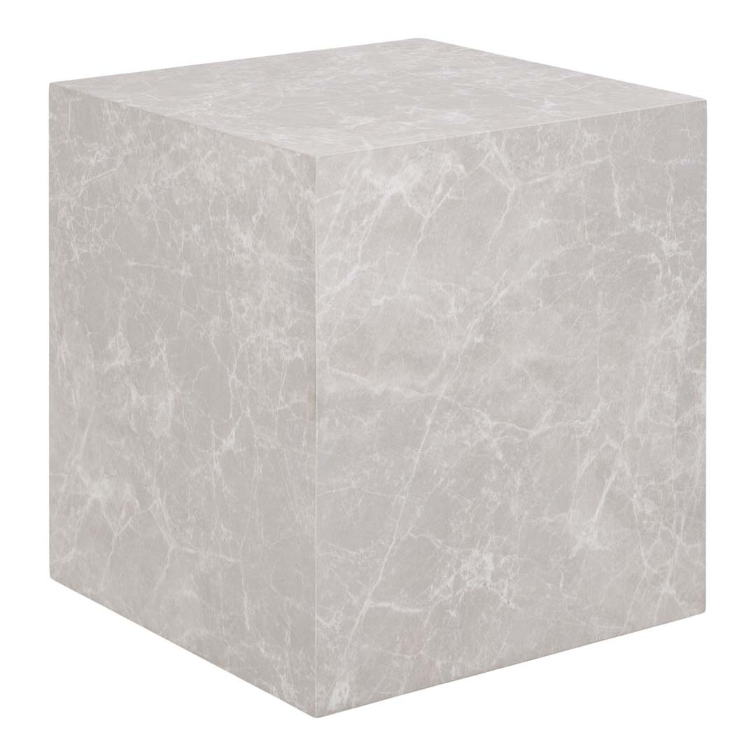 Prague Side Table Marble Decor.