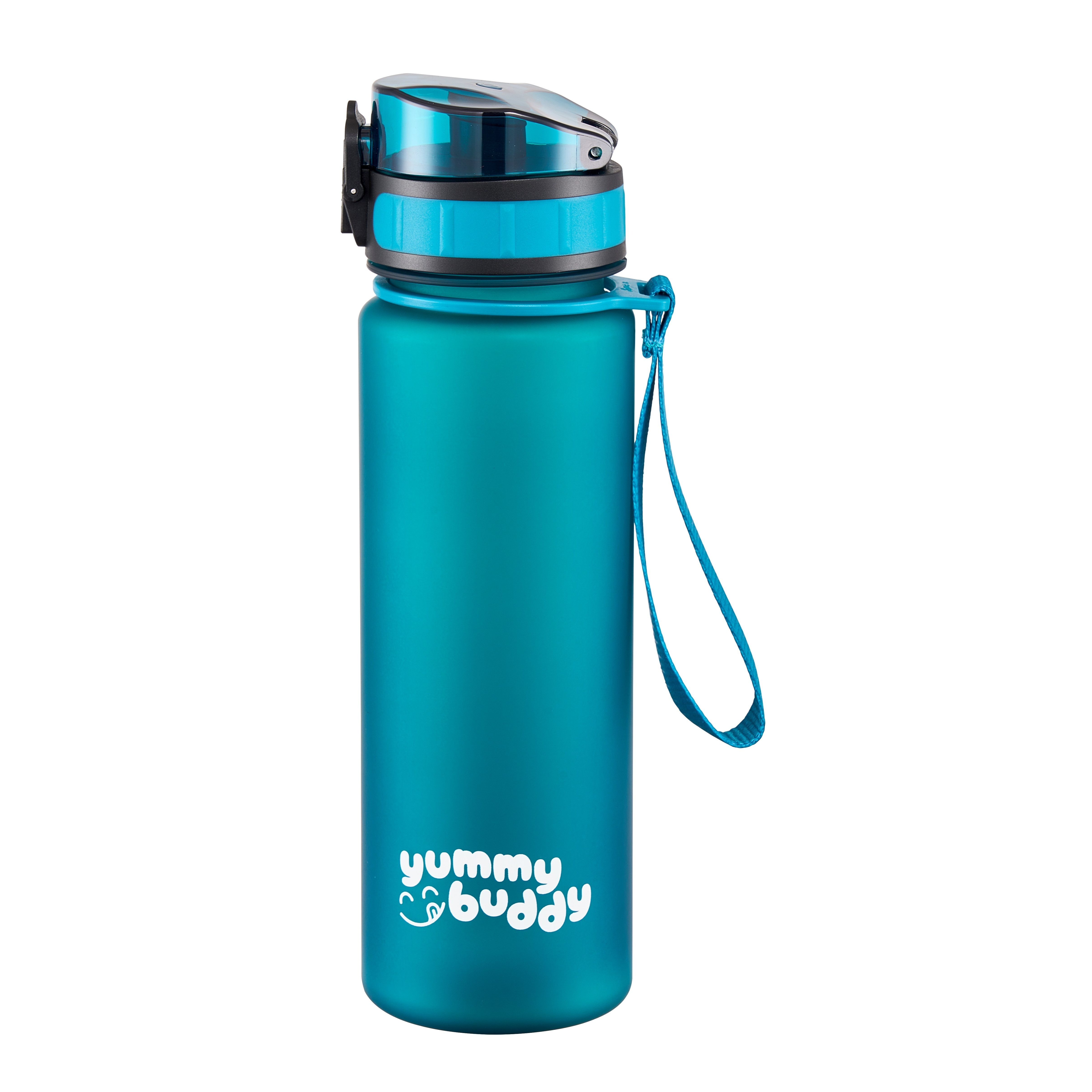 TEMU Yummy Buddy Children's Leak-proof Water Bottle 500ml, Bpa-free, School Water Bottle For Hiking & Gym, Sports Water Bottle With Fruit Insert,