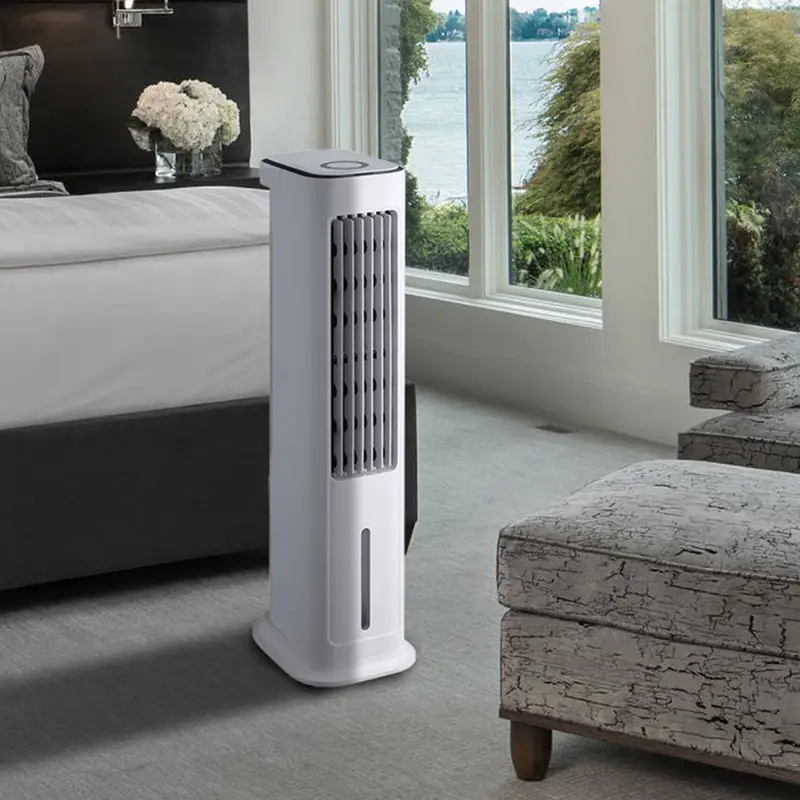 mini air cooler fan 4 in 1 5l levels swing mode timer portable evaporative cooler humidifier for bedroom details 0