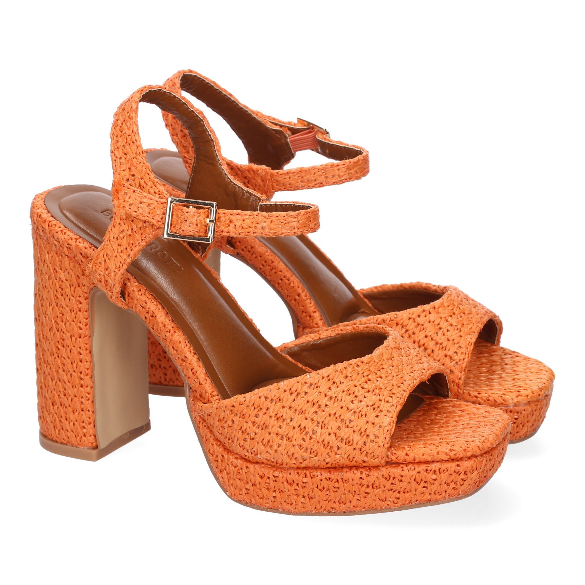 Women's Heeled Sandals, Comfortable And Elegant, With Open Wedge And Closure, Ideal For Spring-summer