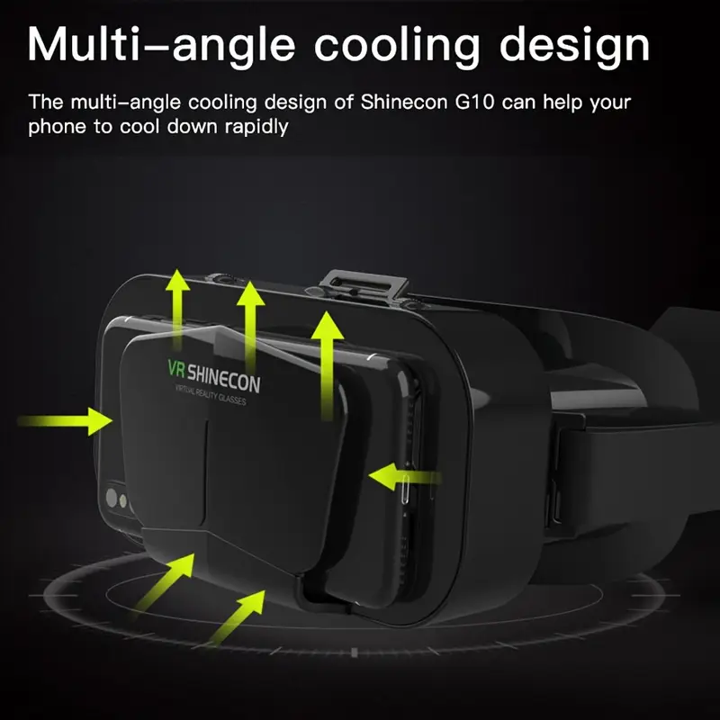 smartphone vr glasses adjustable lens for and movie watching compatible with iphone phones 5 7 inches suitable for men and women as gifts details 6