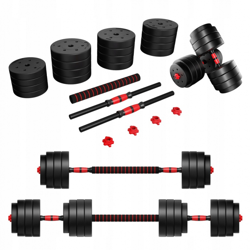 TEMU Dumbbells Adjustable 2x20 Kg Set Of Dumbbells 40 Kg