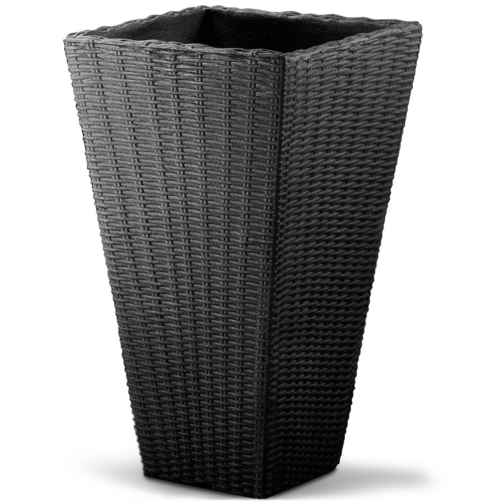 TEMU Deubau00ae Flower Pot 59 70x40x40cm Weatherproof Unbreakable Plastic Indoor Outdoor Flower Box Planter Flower Pot