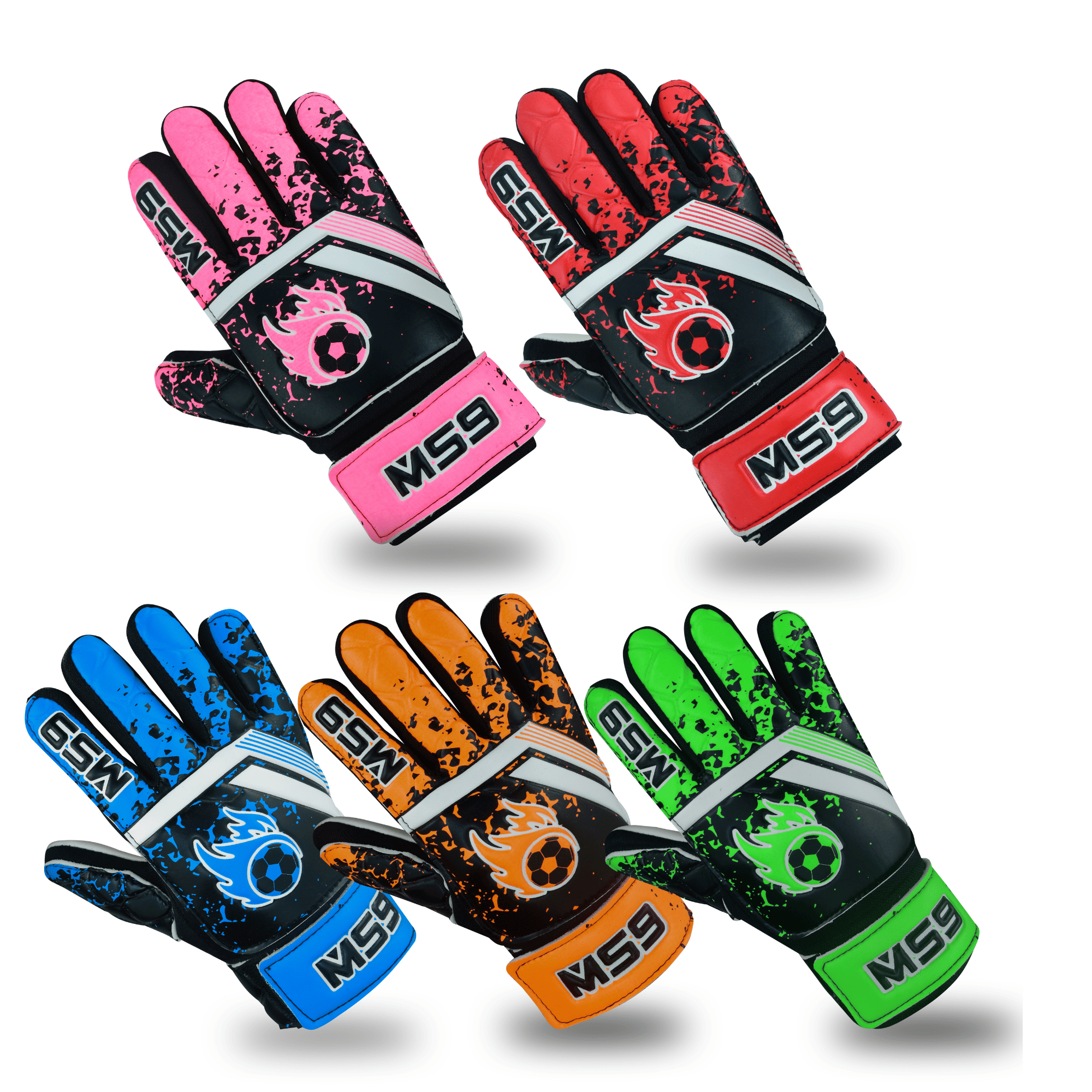Kids Boys Children's Junior Football Goalkeeper Sports Soccer Goalie Gloves