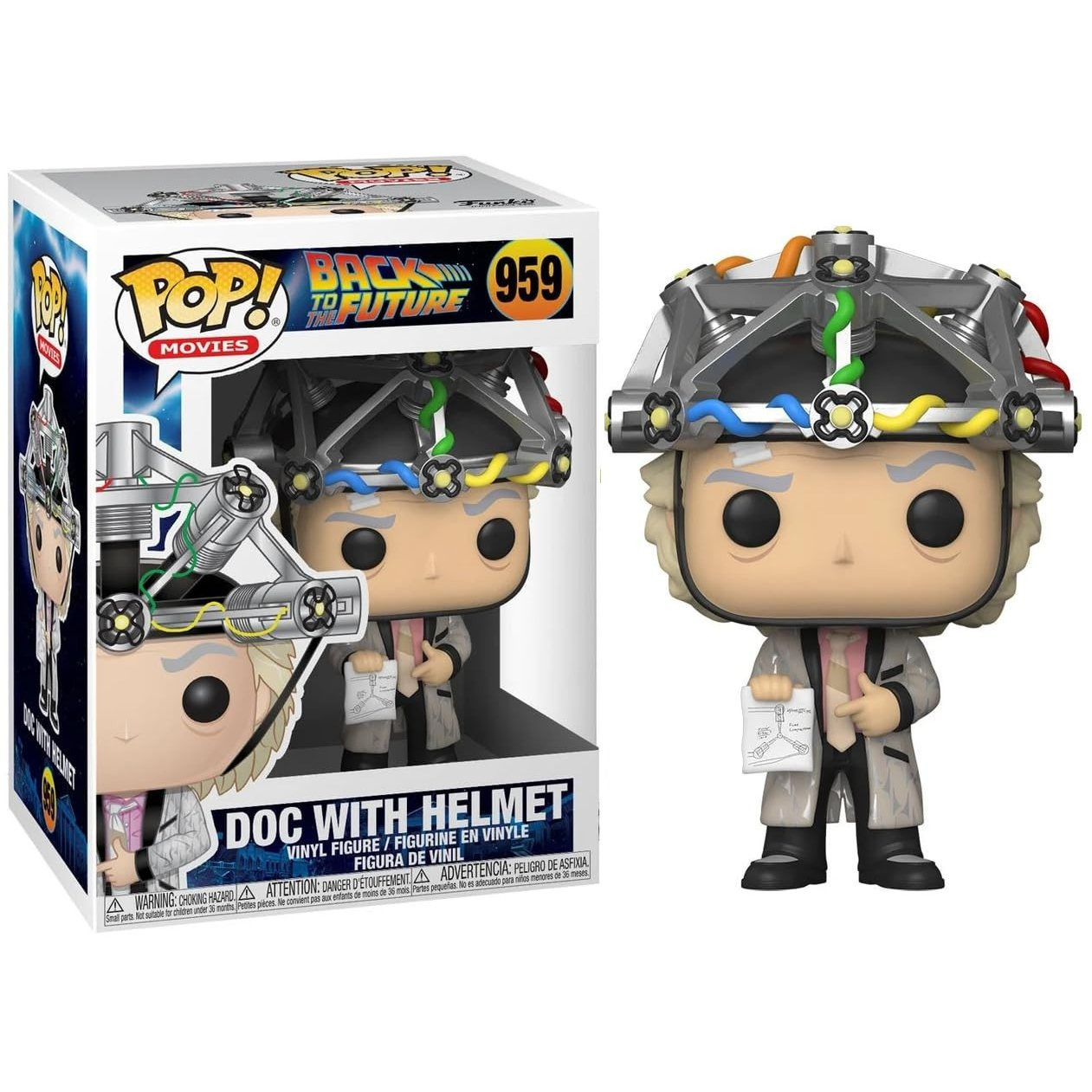 Funko Pop Doc With Helmet Back To The Future 959