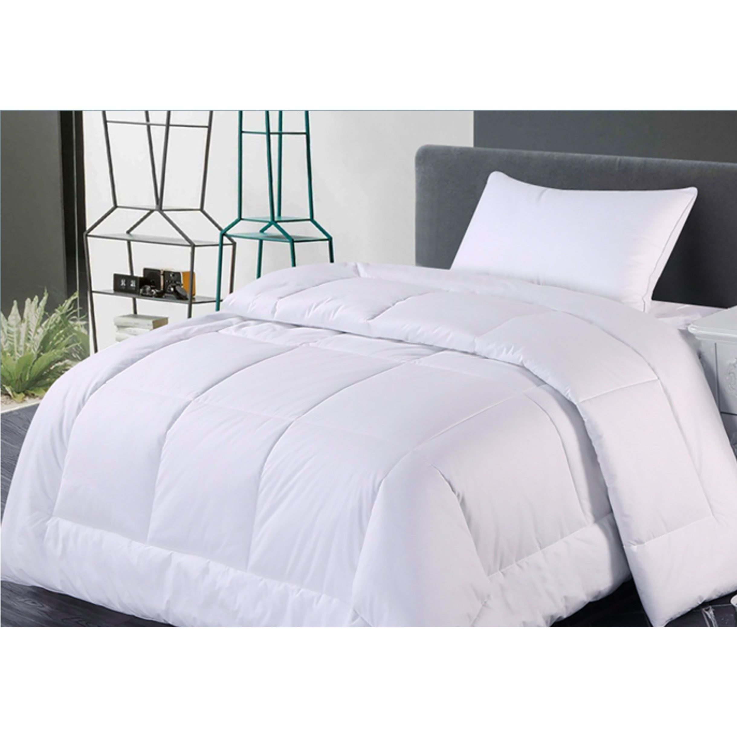 TEMU Edredón Relleno Nórdico de Fibra 400gr/m², para Cama 90/ 105/ 135/ 150, Transpirable