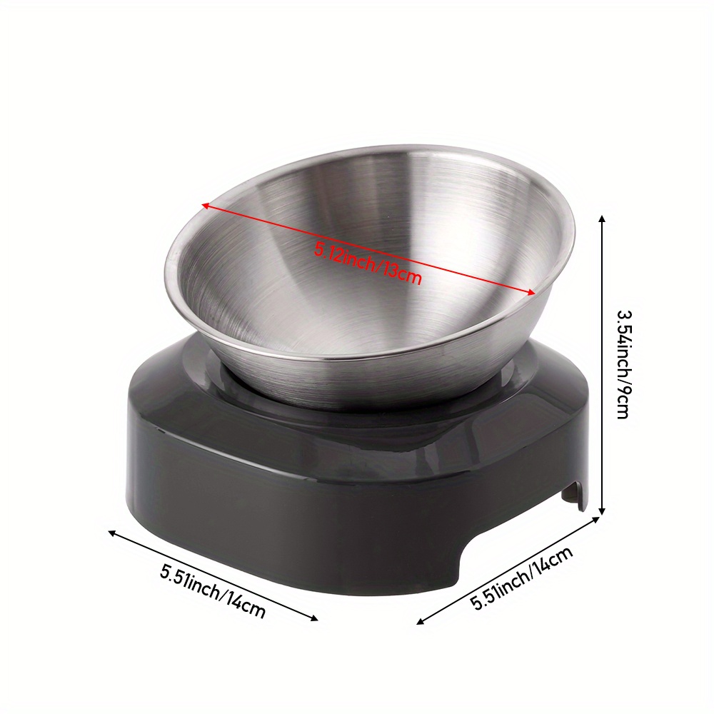 Dog Bowls with Stand, 2 Types Available, Raised Dog Bowl for Large Dogs, Dog Feeding Station with Stainless Steel Bowl
