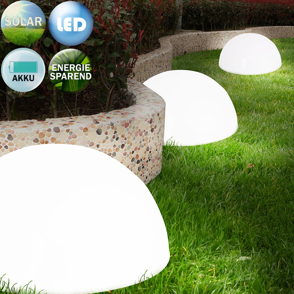 TEMU MONZANA簧 Set di 3/6 Lampade Solari da Esterno LED Resistenti alle Intemperie con Crepuscolare, Lampada a Solare, Lampada da Parete per Giardino,
