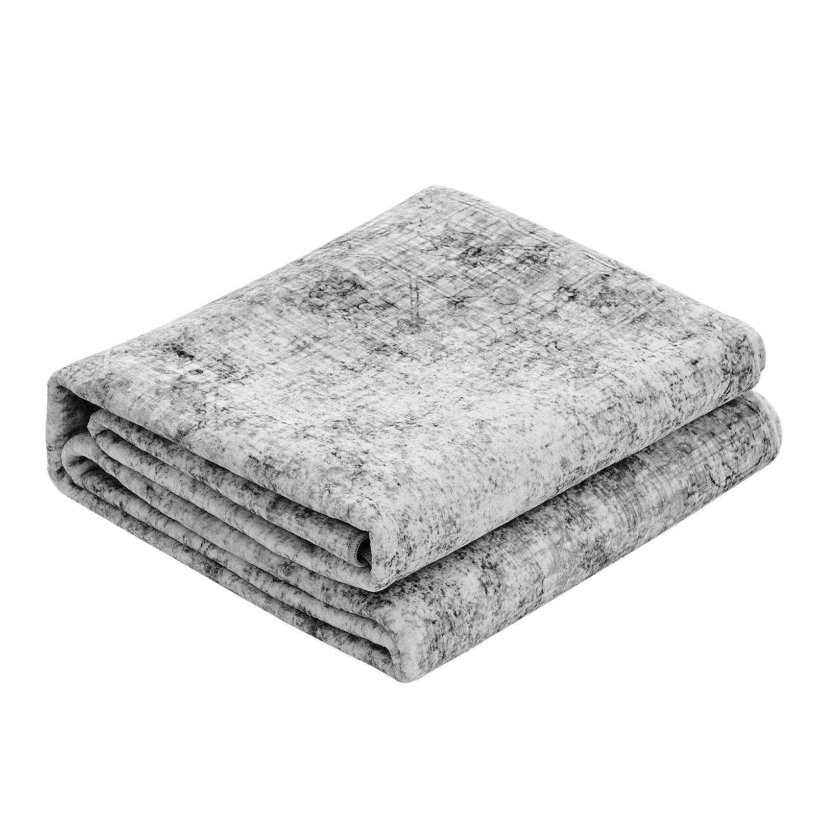 E-shop VEVOR Großer Teppich 6x9 ft Rutschfest und reißfest Bodenmatte in Bohemian Grau