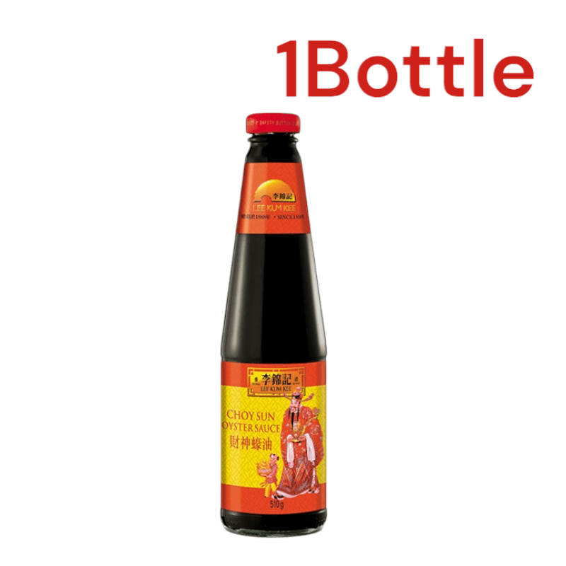Image of 1 Bottle Leekumkee Oyster Sauce 510g - Authentic Asian Seasoning Sauce For Wok Dishes, Marinades And Pan Dishes – Strong Umami Flavor For Your Kitchen
