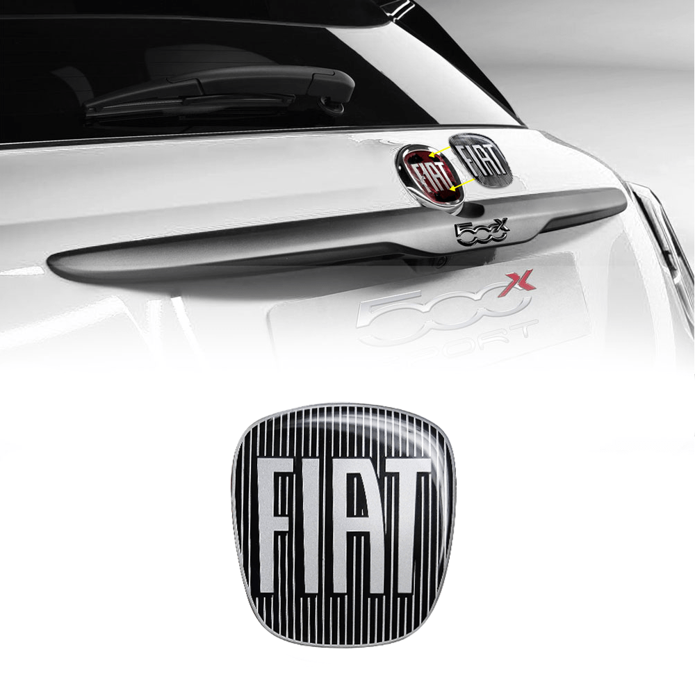 Fiat 3d Replacement Sticker For 500x Rear