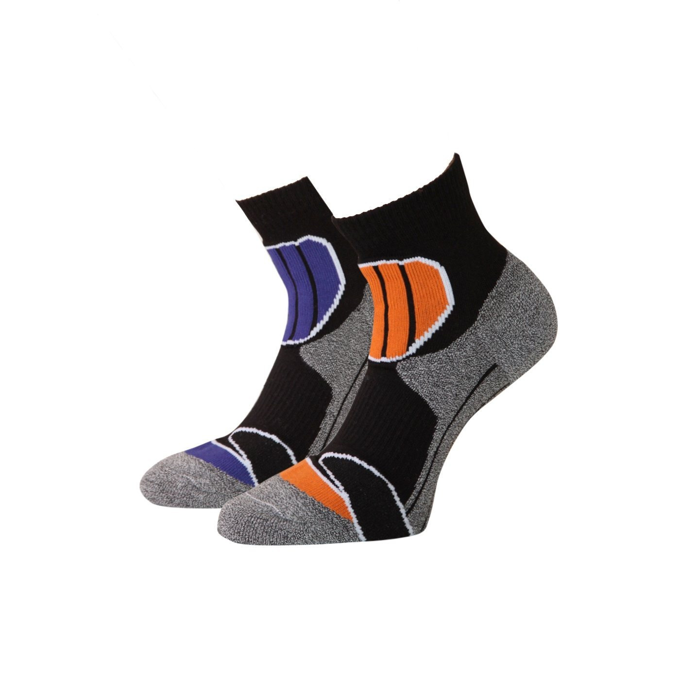 Image of 4 Pairs Of Multifunctional Trekking Socks - Outdoor Sports Socks, Fitness Socks, Hiking Socks, Unisex Short Socks, White, Size 39-42