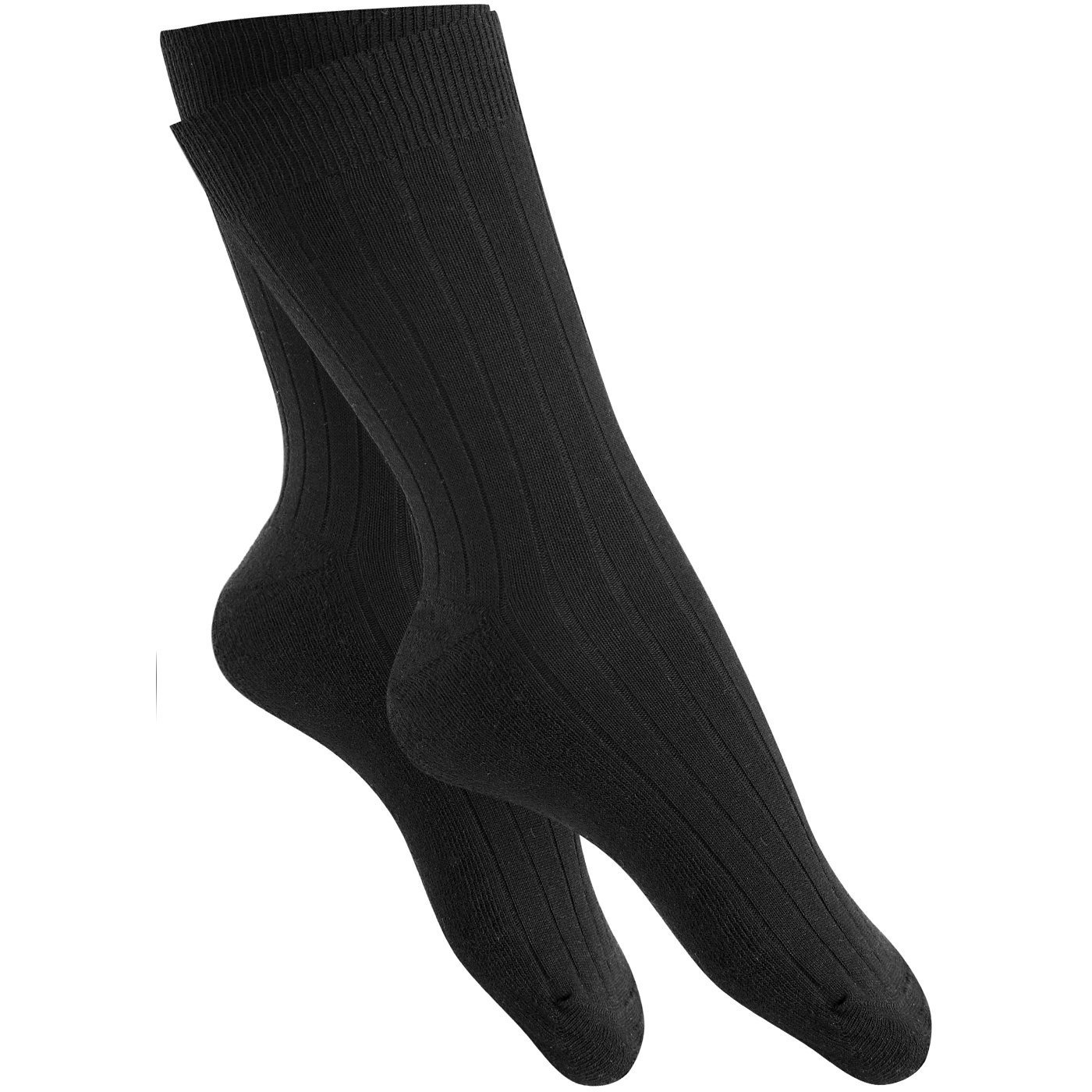 Image of 5 Pairs Of Work Socks, Trekking Socks With Terry Sole, Hiking Socks, Outdoor Sports Socks, Black, Size 43-46 And 47-50