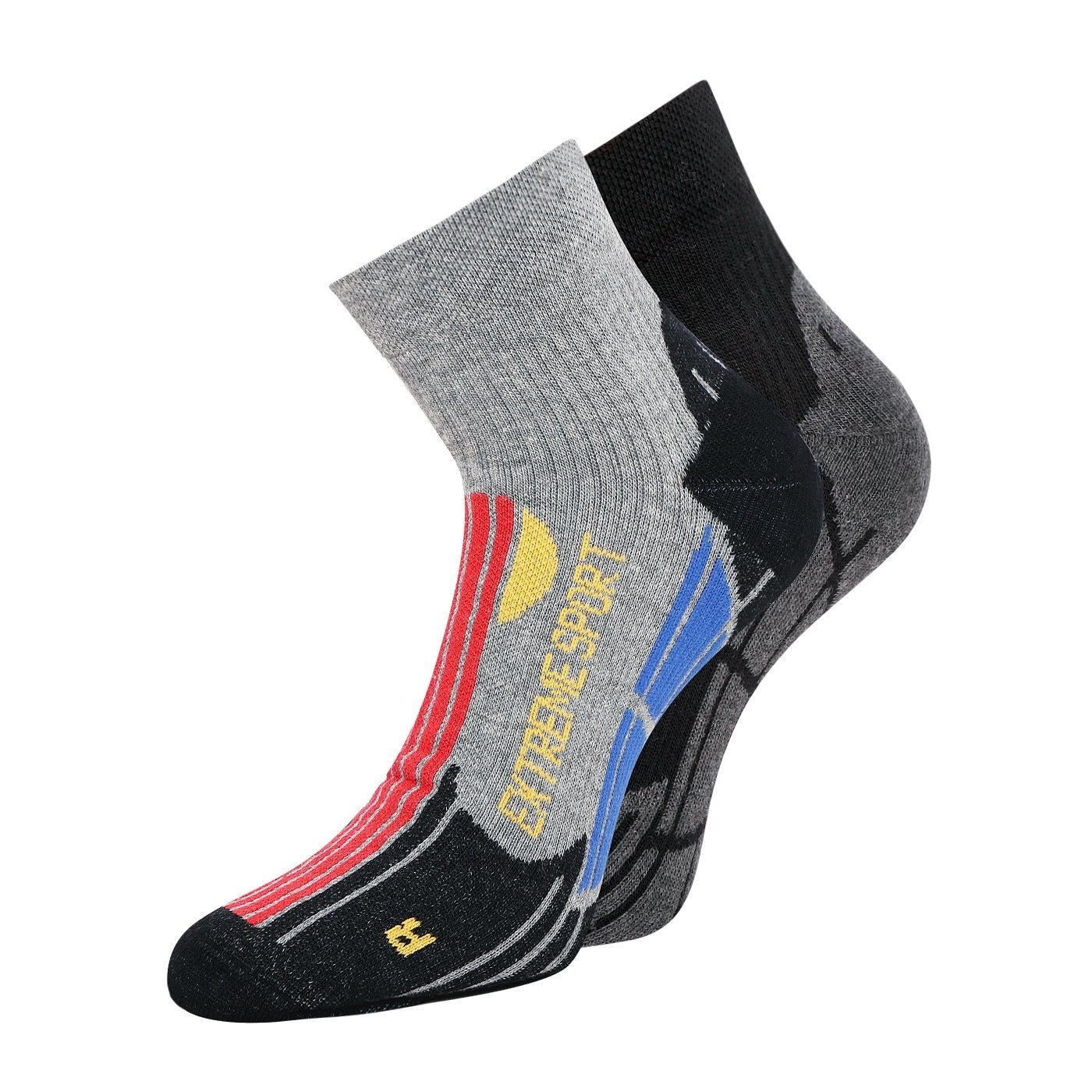 E-shop 4 Paar Multifunktions Trekking Socken Outdoor-Sportsocken Fitness-Socken Wandersocken Athletiksocken Unisex Kurzstrümpfe Größe 35-38, 39-42,