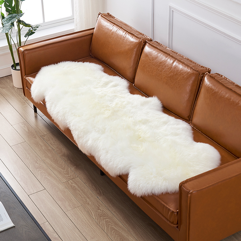 TEMU 1pc Faux Fur Sofa Covers, Washable Sofa Cushion Covers, Non-slip Sofa Cover Small Armchair Couch Decorative Sofa Slipcovers Or Soft Plush Sofa/