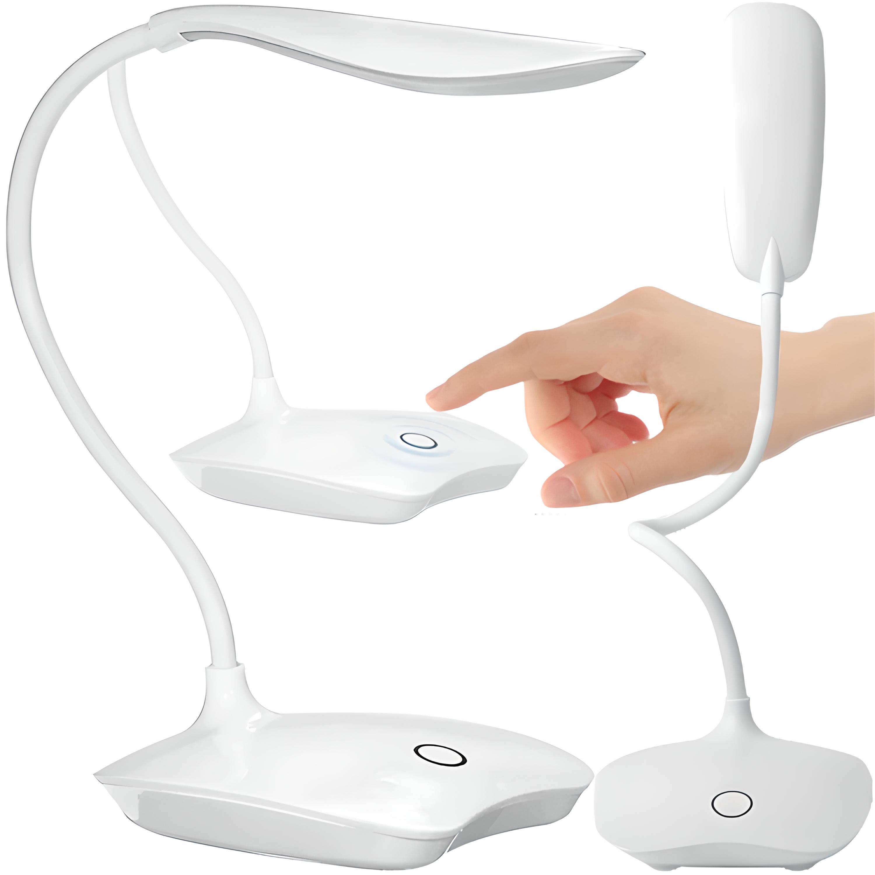 TEMU Lampe LED RETOO Techpro, Tactile, 14 LED, Couleur de Lumière 5000K, Réglage de la Luminosité, 3 Niveaux d'Intensité de Lumière, Technologie de