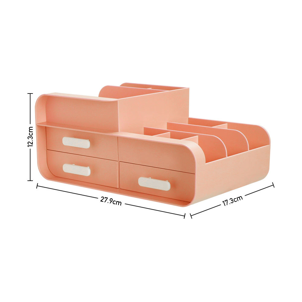 Jewellery Storage Box with Drawers, Large Capacity Makeup Organiser