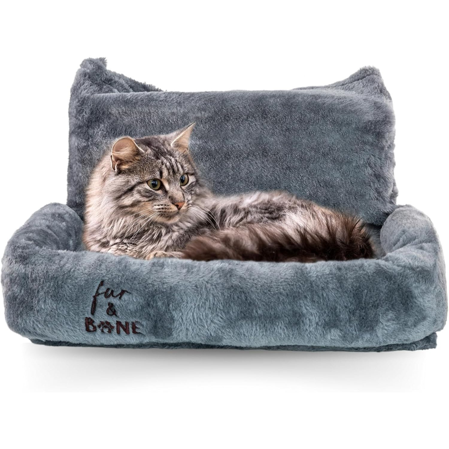 TEMU Fur & Bone 50cm Cat Radiator Bed, Cat Bed | Warm Fleece Cat Hammock With Washable Fleece Cover | Hanging Radiator Cat Bed | Cat Beds For Indoor