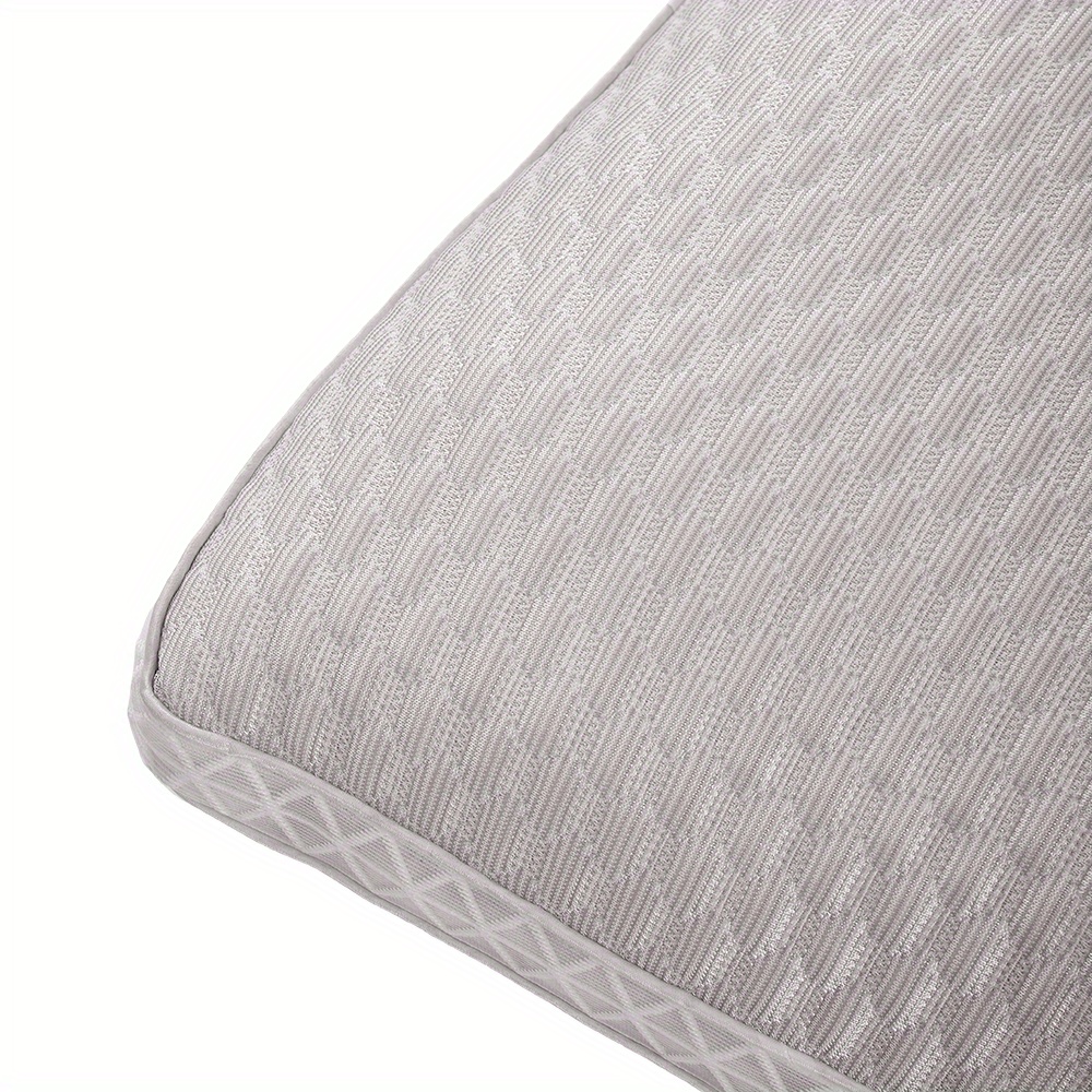 1/2pcs Tofu Pillows Cool Feeling Pillows For Summer, Hot Sleepers, Hypoallergenic Machine Washable Polka Dot Design, Soundwave Technology Embossed Fabric, Relax Neck Support & Enjoy a Comfortable Sleep, Perfect Holiday Gift, Christmas Present, Standard Size (3 Colors)