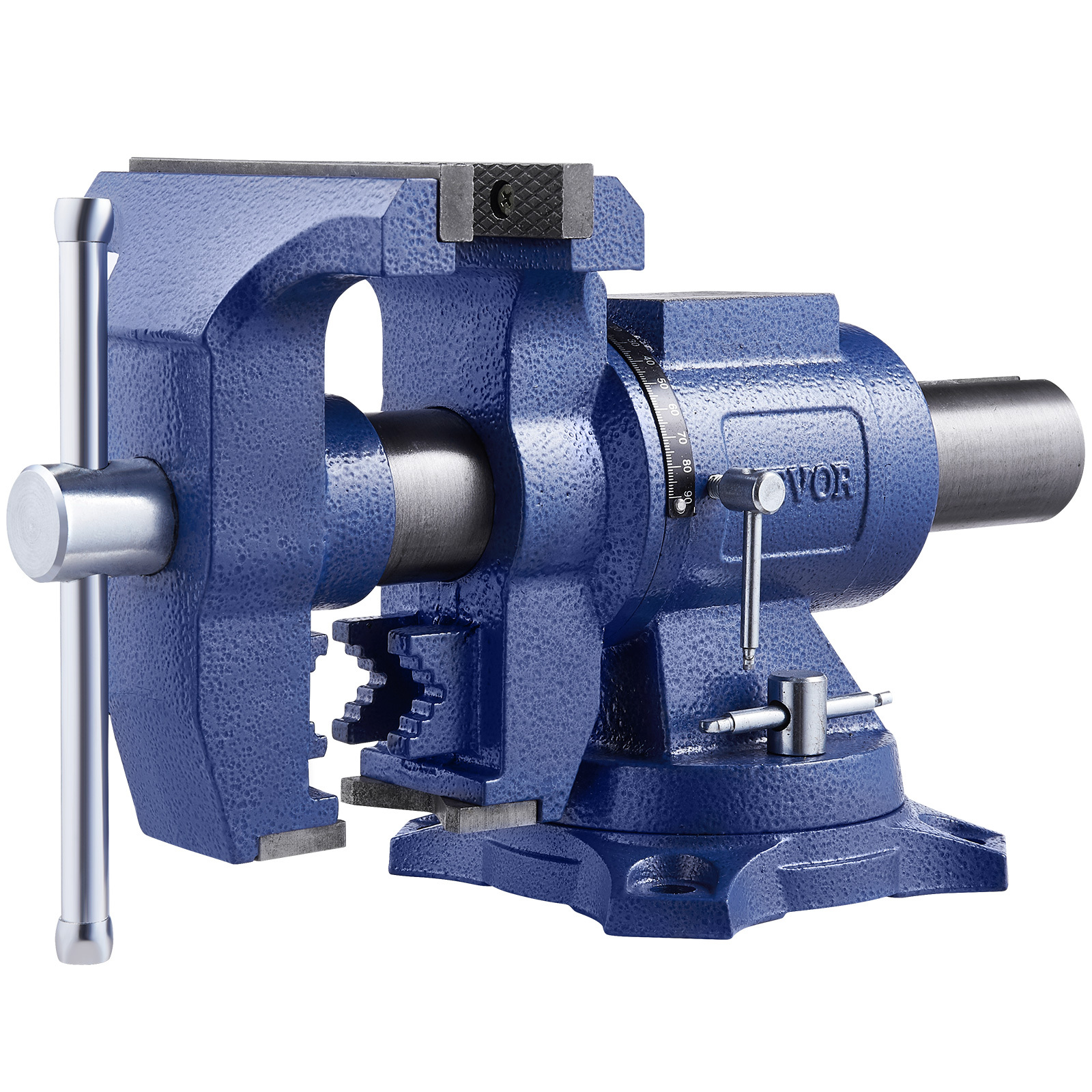 E-shop VEVOR 6-1/2" Mehrzweck-Schraubstock aus robustem -Eisen mit 360° drehbarer Basis