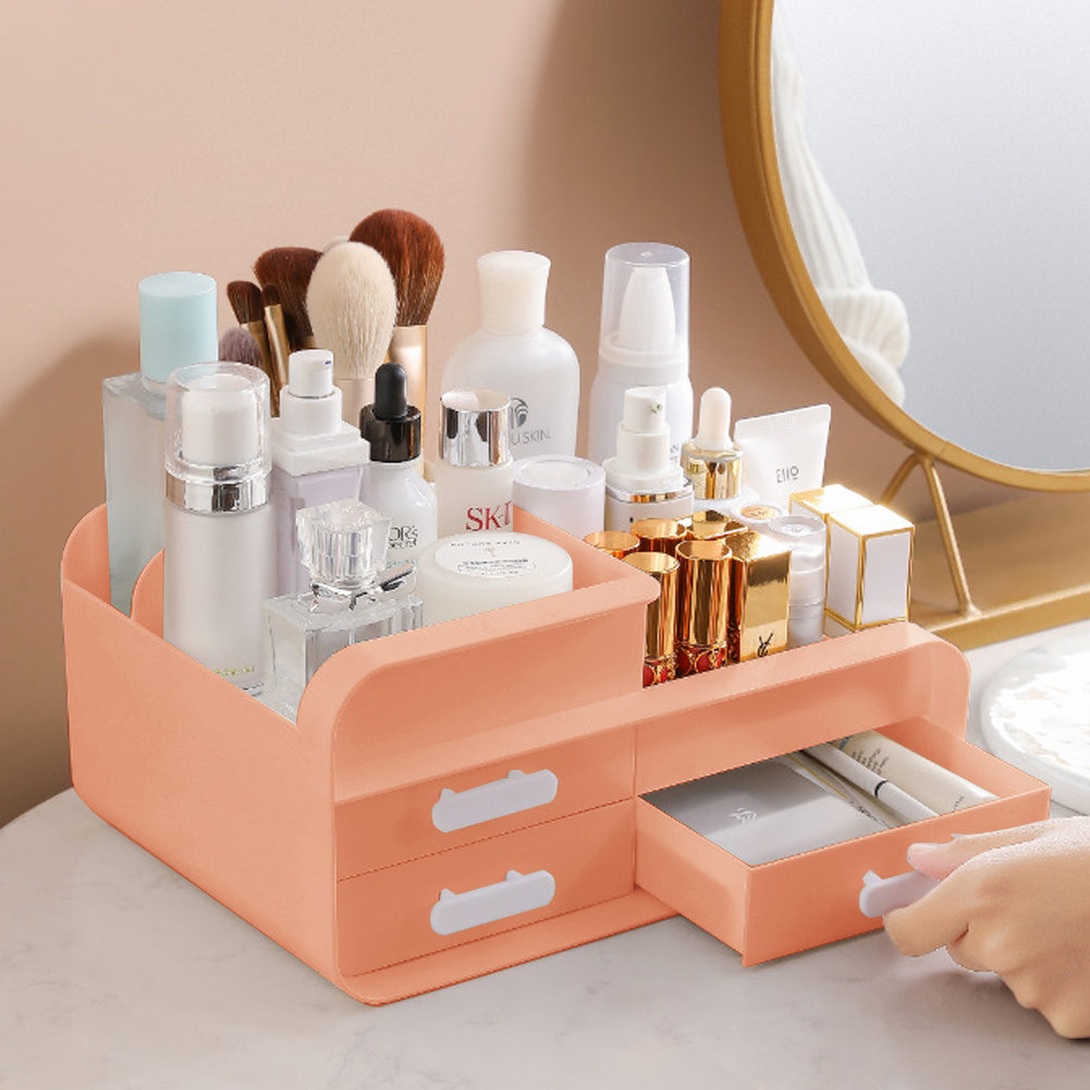 Jewellery Storage Box with Drawers, Large Capacity Makeup Organiser