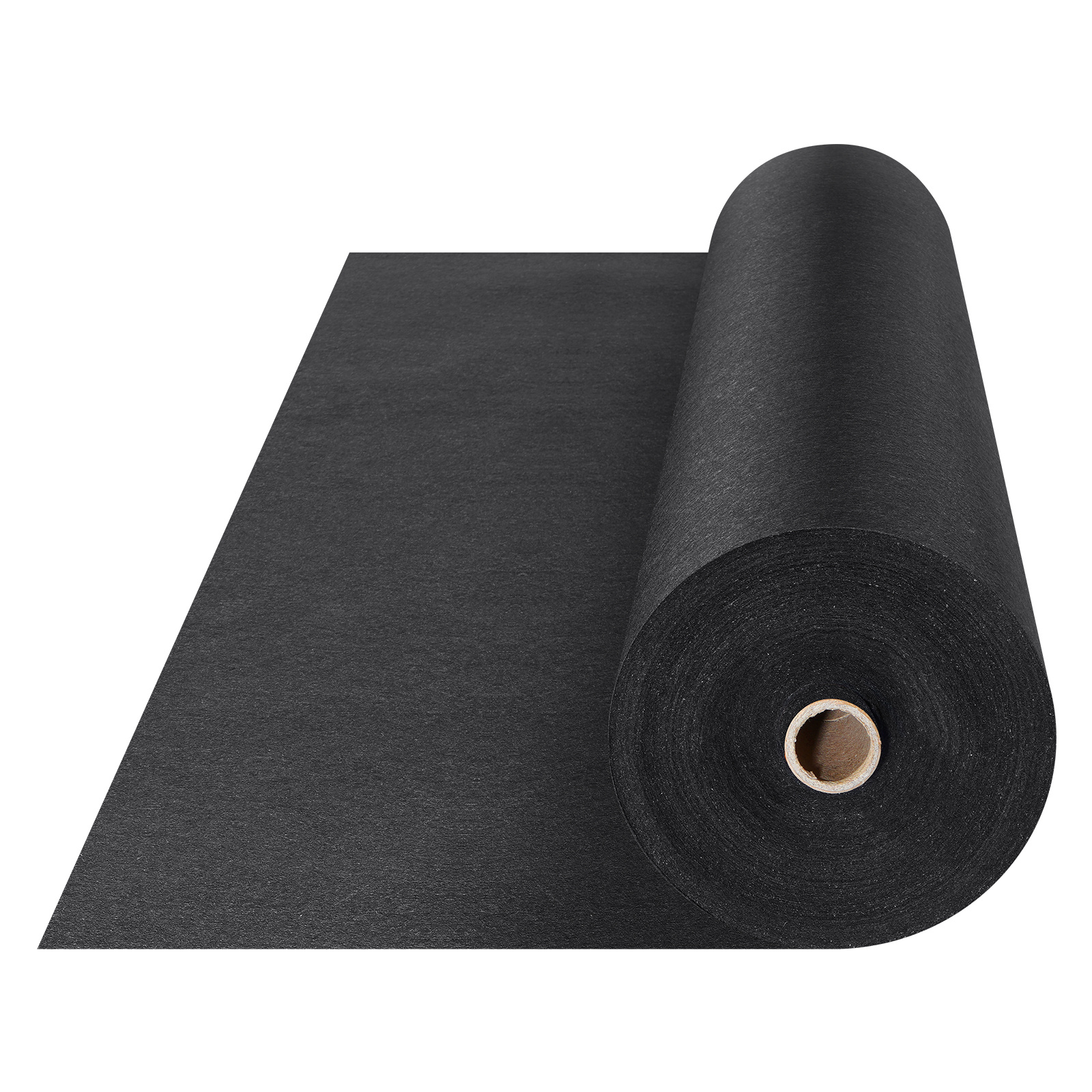 Image of Driveway Fabric, 3x100ft Non Woven Geotextile Fabric For Landscaping, Heavy Duty Garden Weed Barrier Fabric, 4oz Landscape Fabric, French Drains Drainage Fabric, Ground Cover Weed Control Fabric
