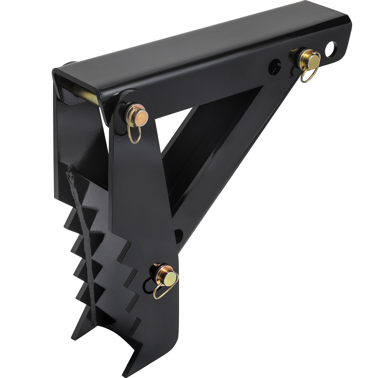 TEMU VEVOR Pollone per terzo ", spessore 1/2", pollone per escavatore per carichi pesanti, accessori a saldare in acciaio con design a bullonatura da