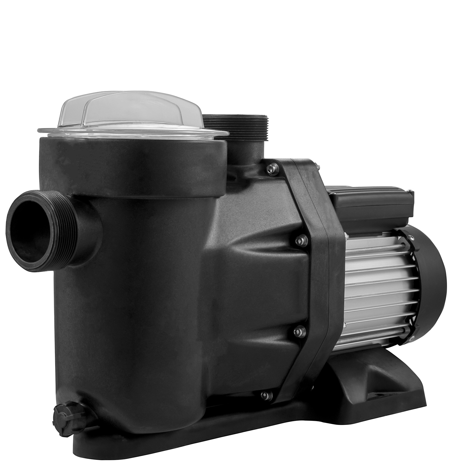 Vevor 1 Pool Pump, 19200 L/h 750w Pool Pump In/ground Swimming Pool Pump With Strainer Basket Pool Pump Motor For Clean Swimming Pool Water 1.97" Inlet/outlet Pool Filter Pump With 2 Fitting Hoses