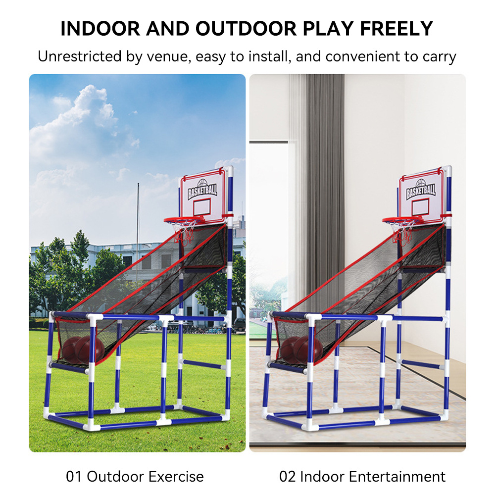 TEMU Youth Basketball Stand, Indoor Mini Basketball Net Game, Basketball Stand, Suitable For Indoor And Outdoor Activities And Competition Training,