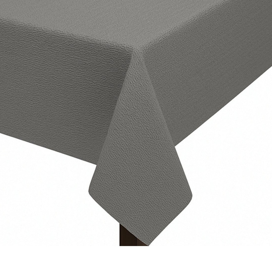 Image of Garden Kitchen Tablecloth, Non-slip Dining Table Pvc, Birthday Gray Garden Tablecloth, Polyester Washable With Piping, Weather-resistant, , For Weddings, Picnics, Outdoor, Soft Foam, Water-repellent