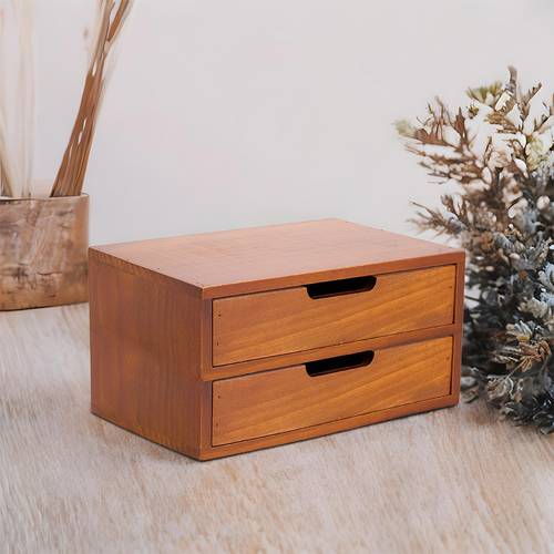 1 5 layers vintage wooden multi functional storage cabinet desktop drawer organizer for jewelry home office bedroom storage traditional display chest for living room study office