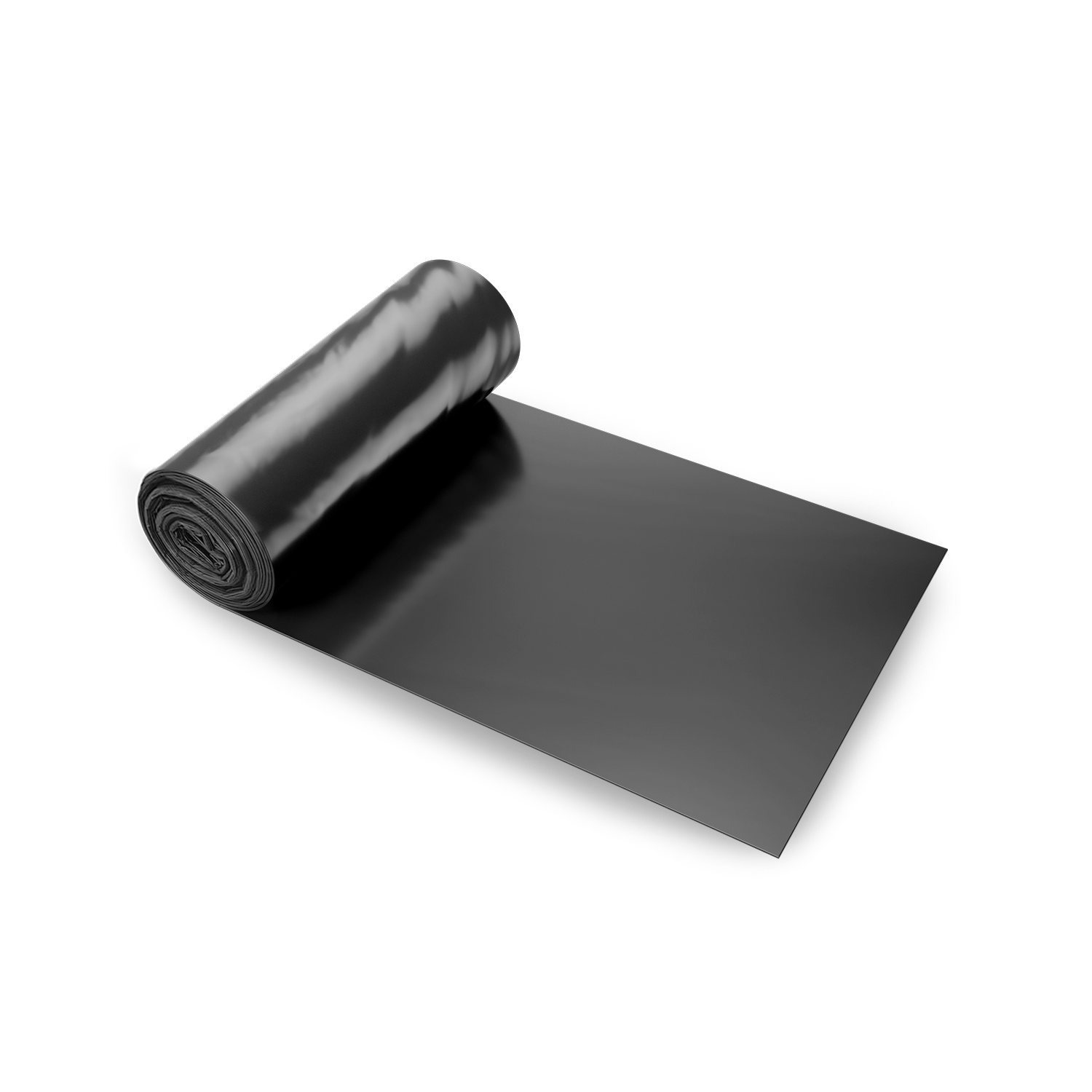 Image of Vevor 4mil Plastic Sheeting Roll 3 X 50 Ft Heavy Duty Polyethylene Black
