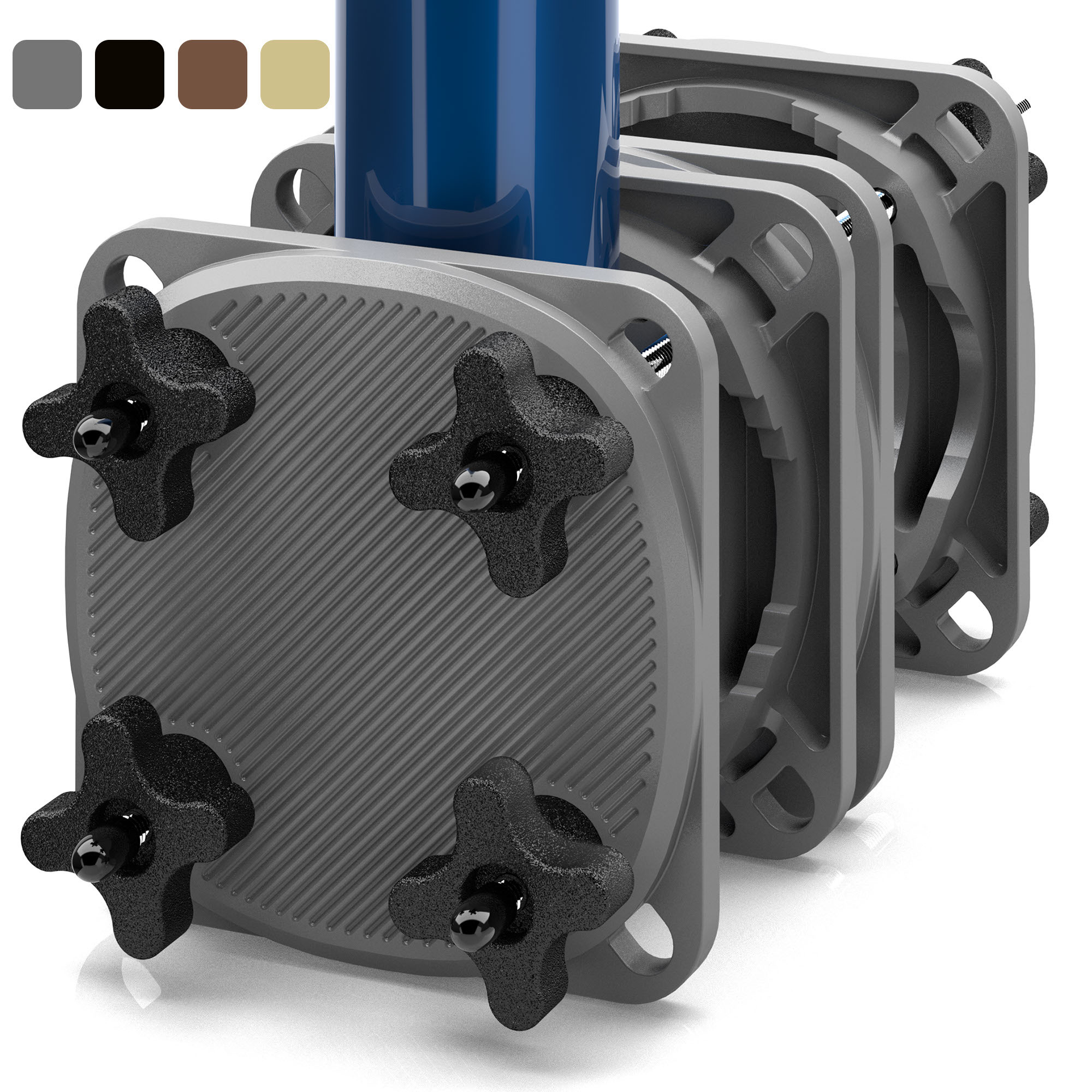 Image of Lindenstein Sunshade Holder Balcony Railing In - And Long-lasting Sunshade Holder Balcony, Practical Sunshade Holder Balcony Railing As An Ideal Alternative To The Sunshade Stand Balcony.