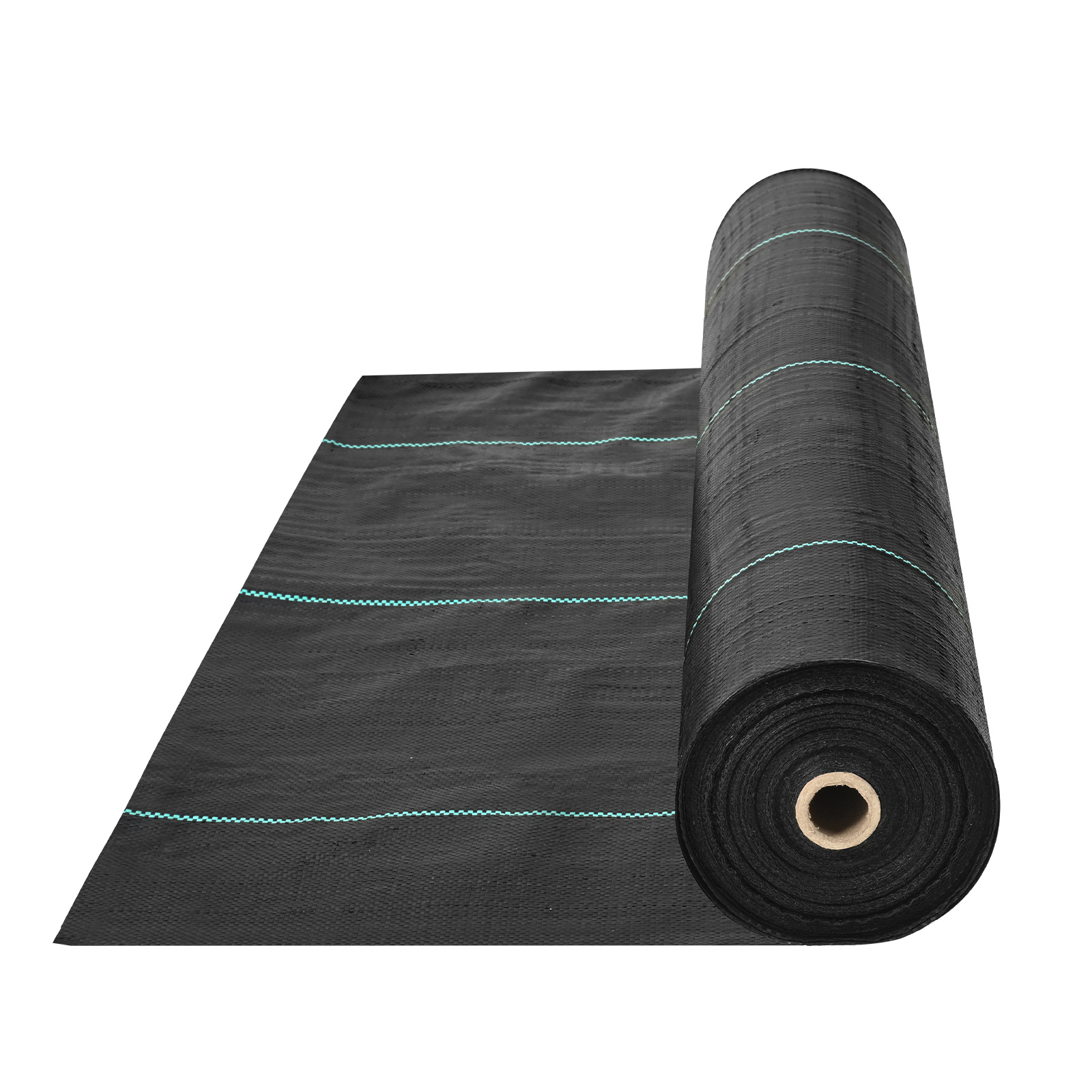 TEMU Tissu de paysage VEVOR, 6*300 pieds, tissu de jardin aux , tissu de des en PP tissé, tissu de , tissu géotextile pour paysagisme, couverture ,