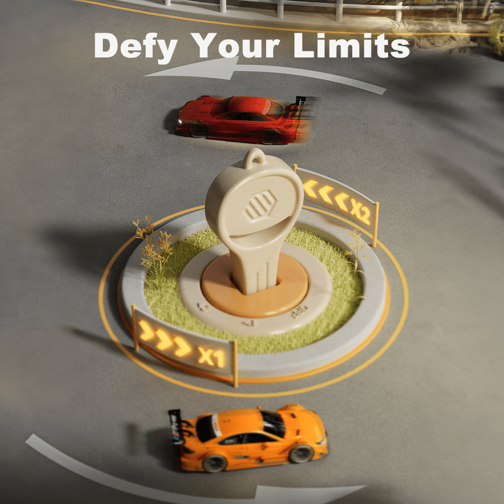 Racing Obstacle Game Console with 200 Levels