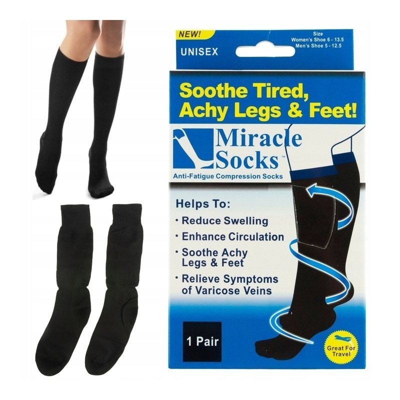 Compression Stockings For Varicose Veins Long Knee-high Stockings Universal Size