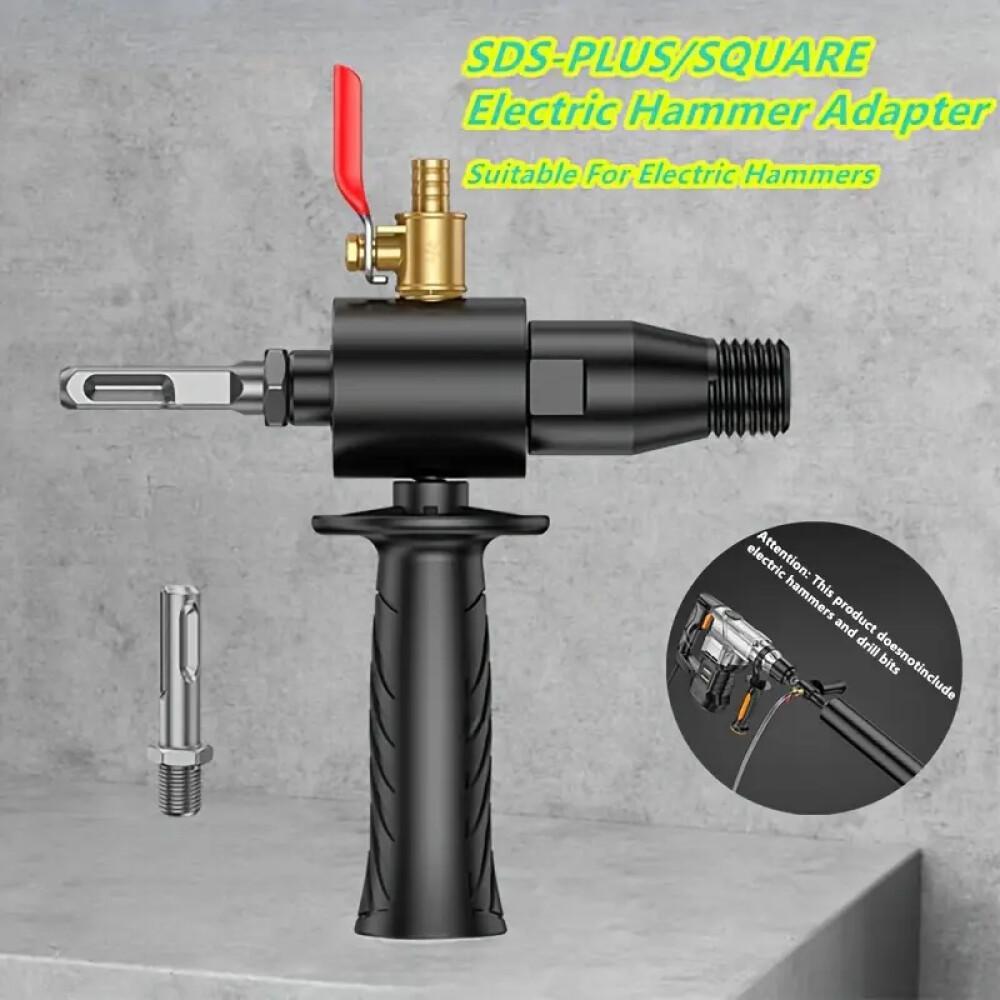 E-shop 1 Satz Adapter für Elektrobohrmaschinen, Adapter für SDS-PLUS/QUADRAT Bit, Adapter für Strass-Bit mit Verbindungsstangen, Adapter für