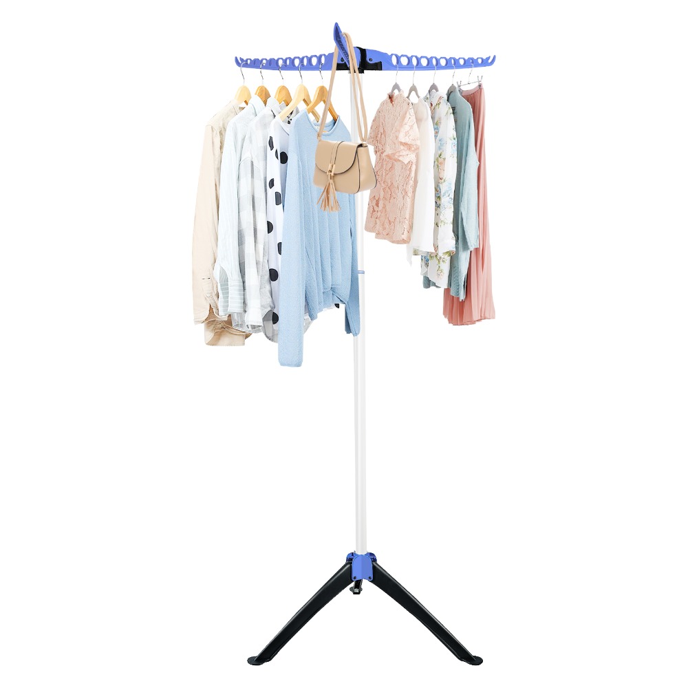 TEMU Folding Clothes Rack Vertical Clothes Rack Clothes Drying Rack 65x65x160cm Folding Vertical Clothes Rack Clothes Drying Rod Suitable For Indoor