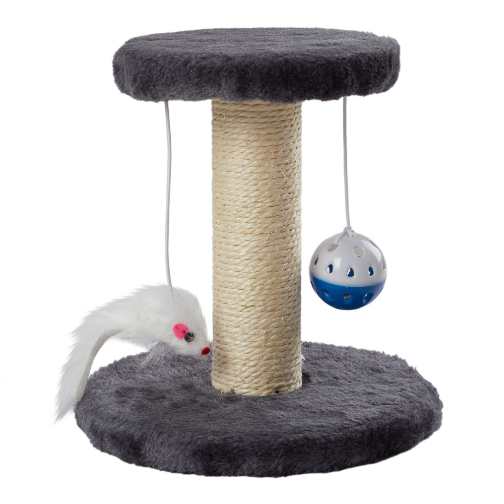 Large Cat Scratching Post with Hanging Ball