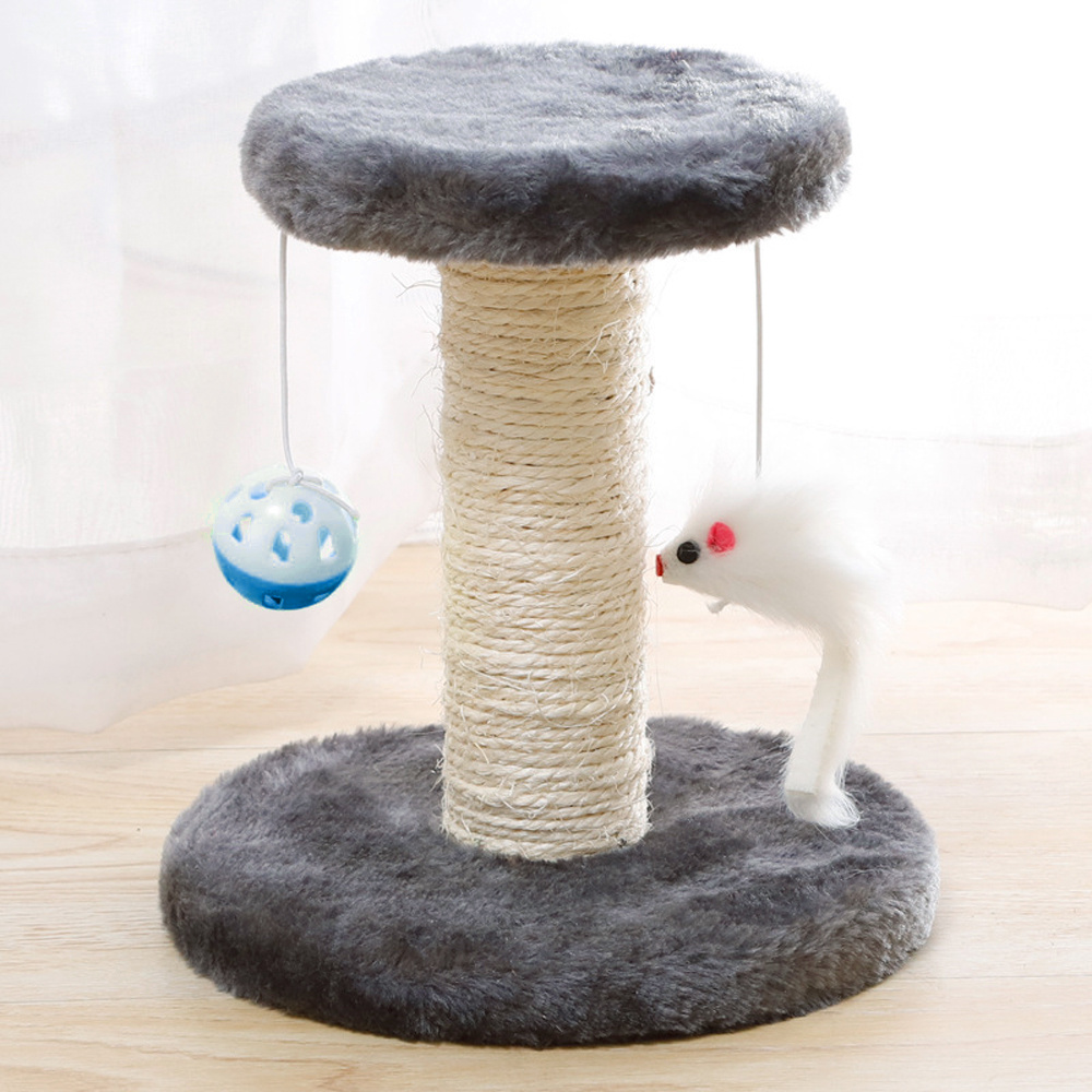 Large Cat Scratching Post with Hanging Ball