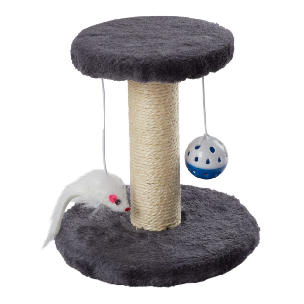 Large Cat Scratching Post with Hanging Ball