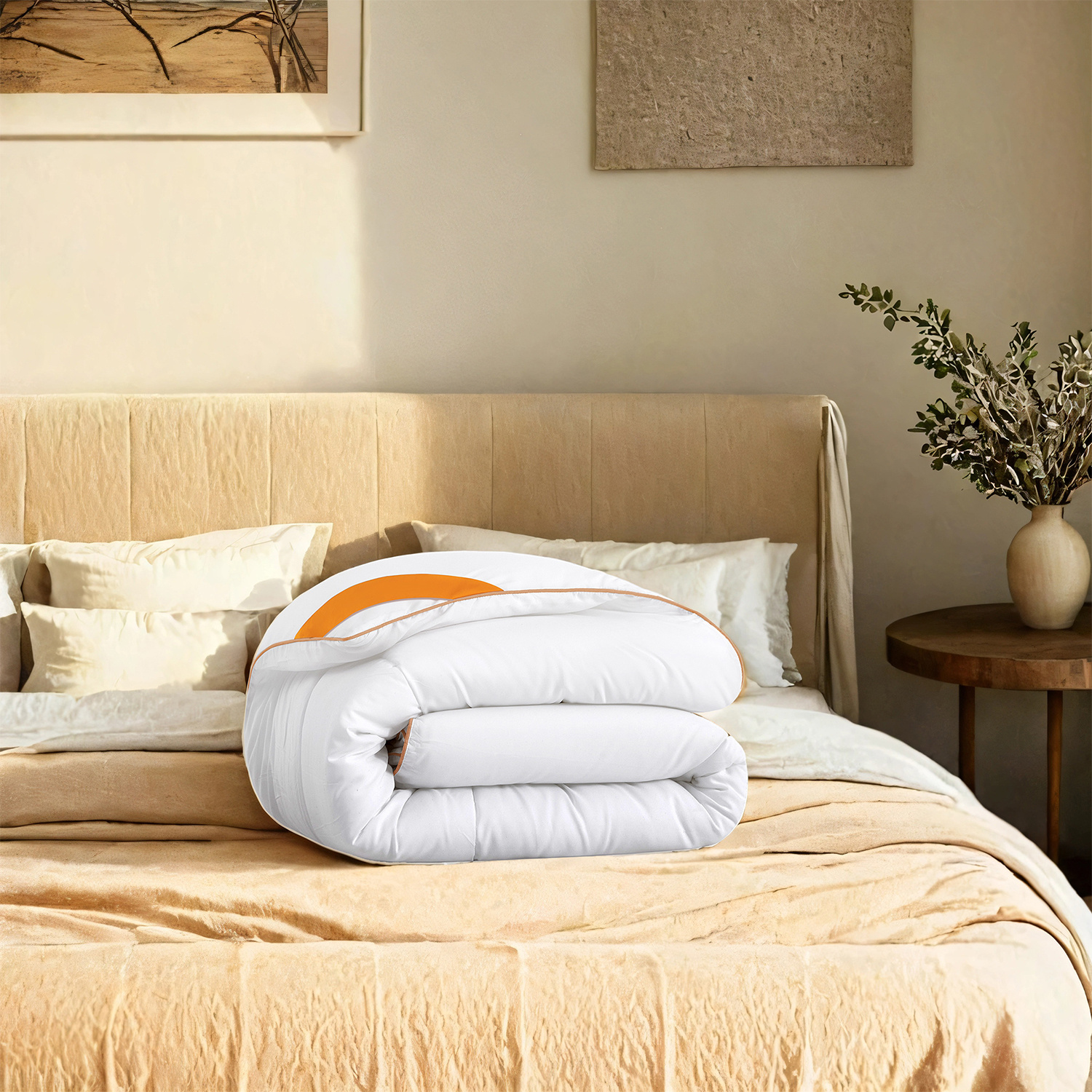 Duvet, Quilt, Quilt With 8 Loops, 300 Gsm Duvet, Duvet With Karostep Quilting