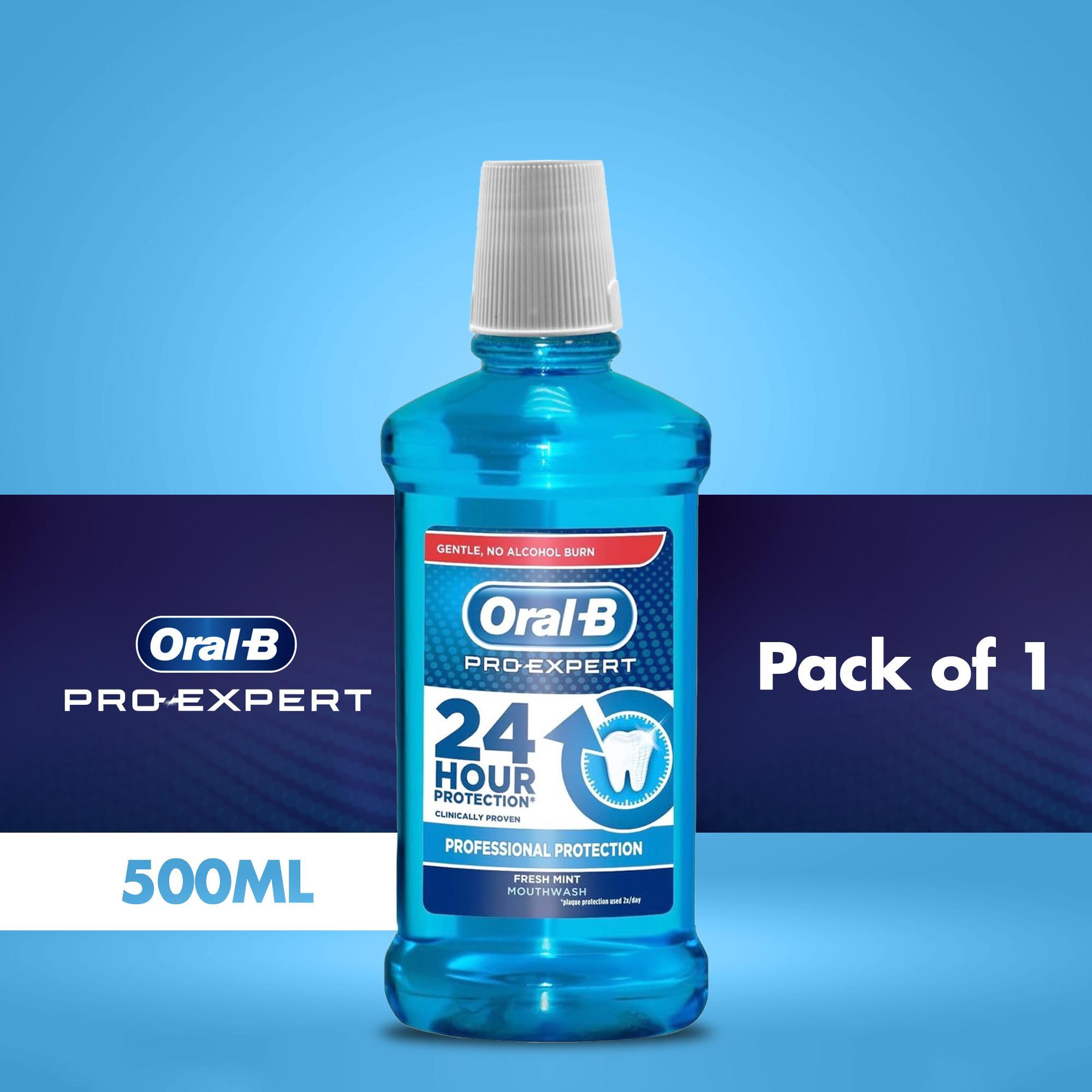 TEMU Oral-b Mouthwash Pro- Professional Protection 500ml Plaque Protection